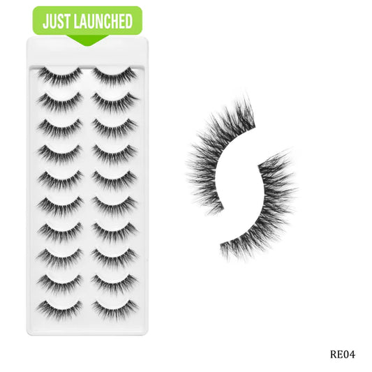 Recode Studios Recode RE01/D09 Featherlight Eyelashes-Transparent Band