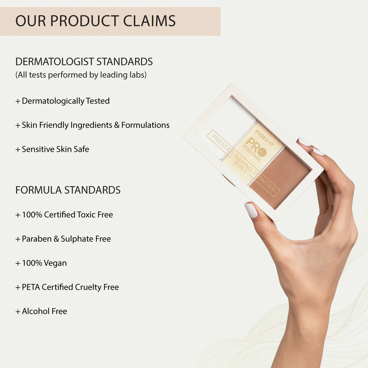 Insight Professional 3 In1 Pressed Baking Powder (14 g)