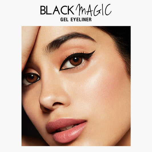 NYKAA Black Magic! Gel Eyeliner jet black