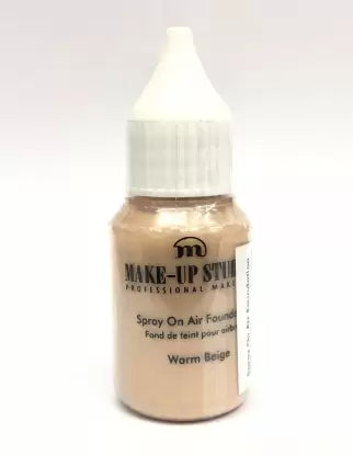 Makeup Studio Spray On Air Foundation AIR BRUSH Foundation (Warm Beige, 20 ml)