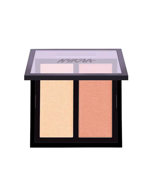 Nykaa Glow Getter Highlighting & Illuminating Duo Palette - Gliterrati 02 (9gm)