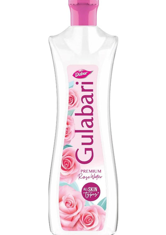 Dabur Gulabari Premium Rose Water with No Paraben for Cleansing and Toning - 250ml