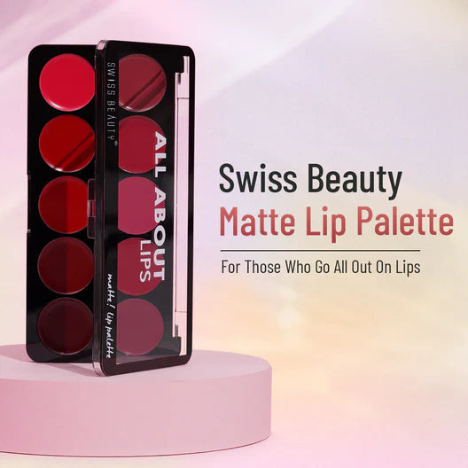 Swiss Beauty All About Lip Palette (12g)