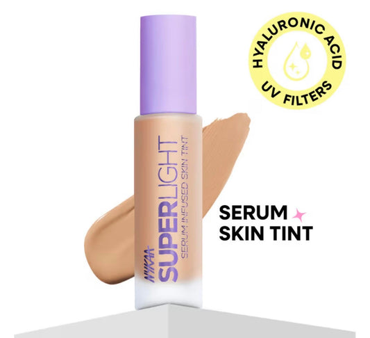 Nykaa Superlight Serum Matte Filter Finish Skin Tint Foundation (30ml)