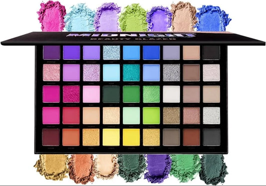 Multicolor Midnight Galaxy Beauty Glazed Eyeshadow, Powder, Packaging Size: 36 g