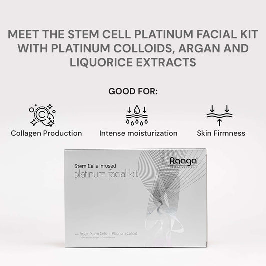 Raaga Professional Platinum Facial Kit 6 Steps