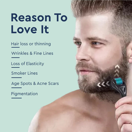 Gubb Derma Roller 540 Needles 0.5MM Blue