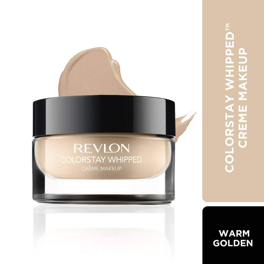 REVLON Colorstay Whipped Crème Makeup Ultra-Light, Bouncy, Whipped Formula for A Flawless Look for Upto 24HR