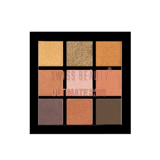 Swiss Beauty Ultimate 9 Color Eyeshadow Palette, Eye MakeUp | 6g