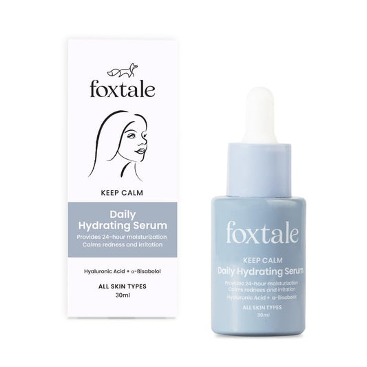 Foxtale Daily Hydrating Hyaluronic Acid Serum Deep Hydration Barrier Repair Redness Relief