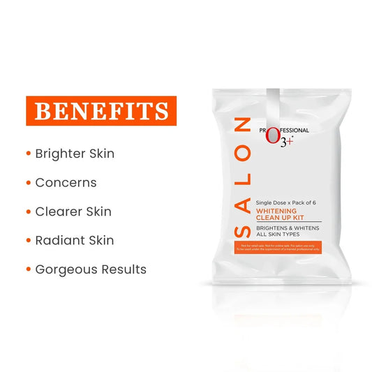 O3+ Whitening Clean up Kit Single Dose x Pack Of 6