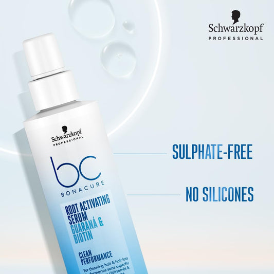 Schwarzkopf Professional Root Activating Serum for Thinning Hair With Guaranȧ + Biotin | For Scalp Care | Vegan | 100ml