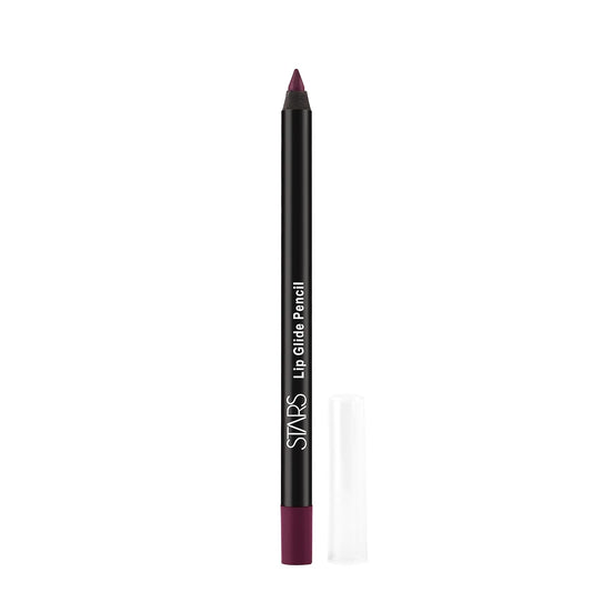 Stars Cosmetics Lip Glide Pencil for Long Lasting Highly Pigmented Smooth Texture Waterproof Light Weight Matte Finish Lip Liner Pencil with Intense rich color for Girl & Womens 1.20g