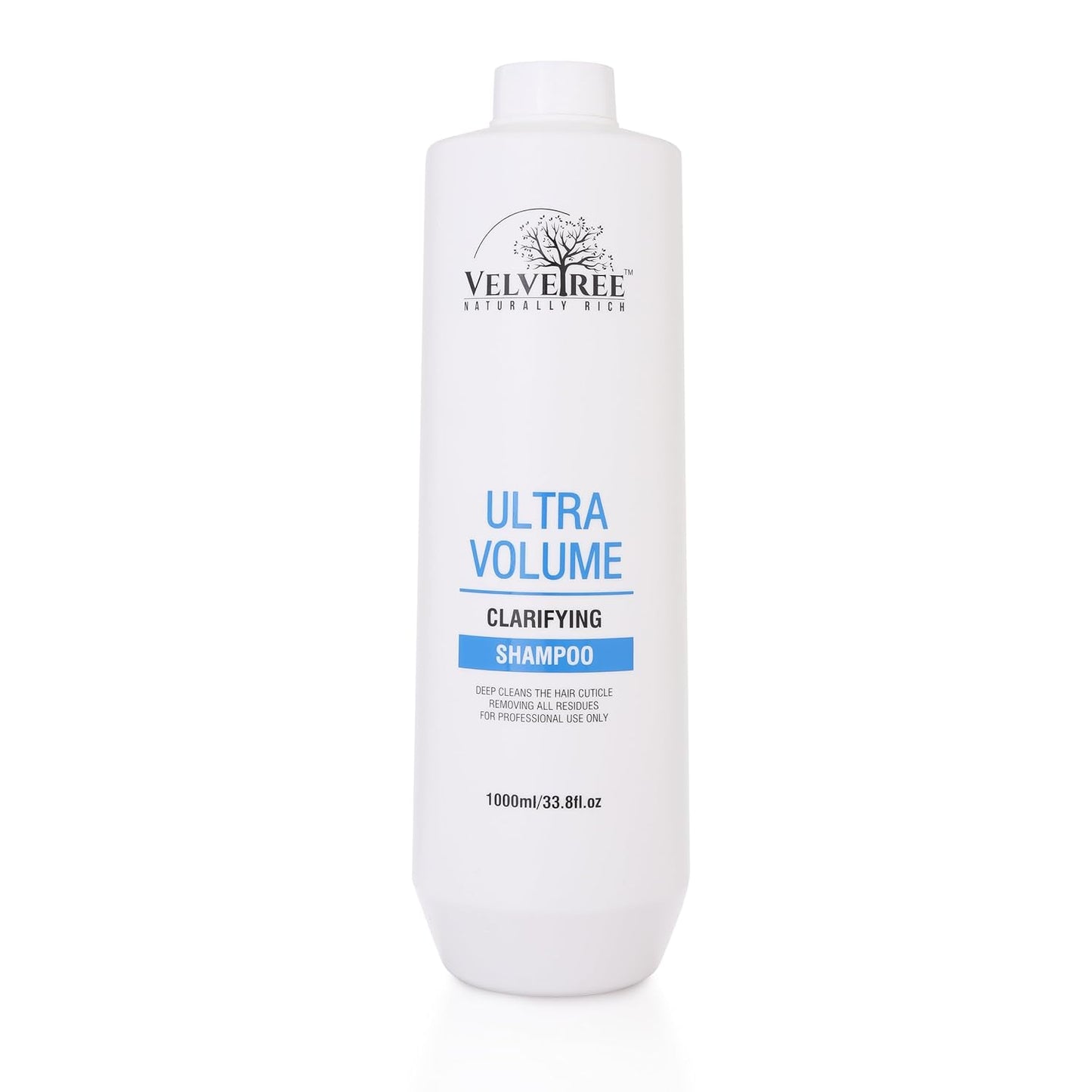 VELVETREE Ultra Volume Clarifying Shampoo, Professional Deep Cleansing Formula