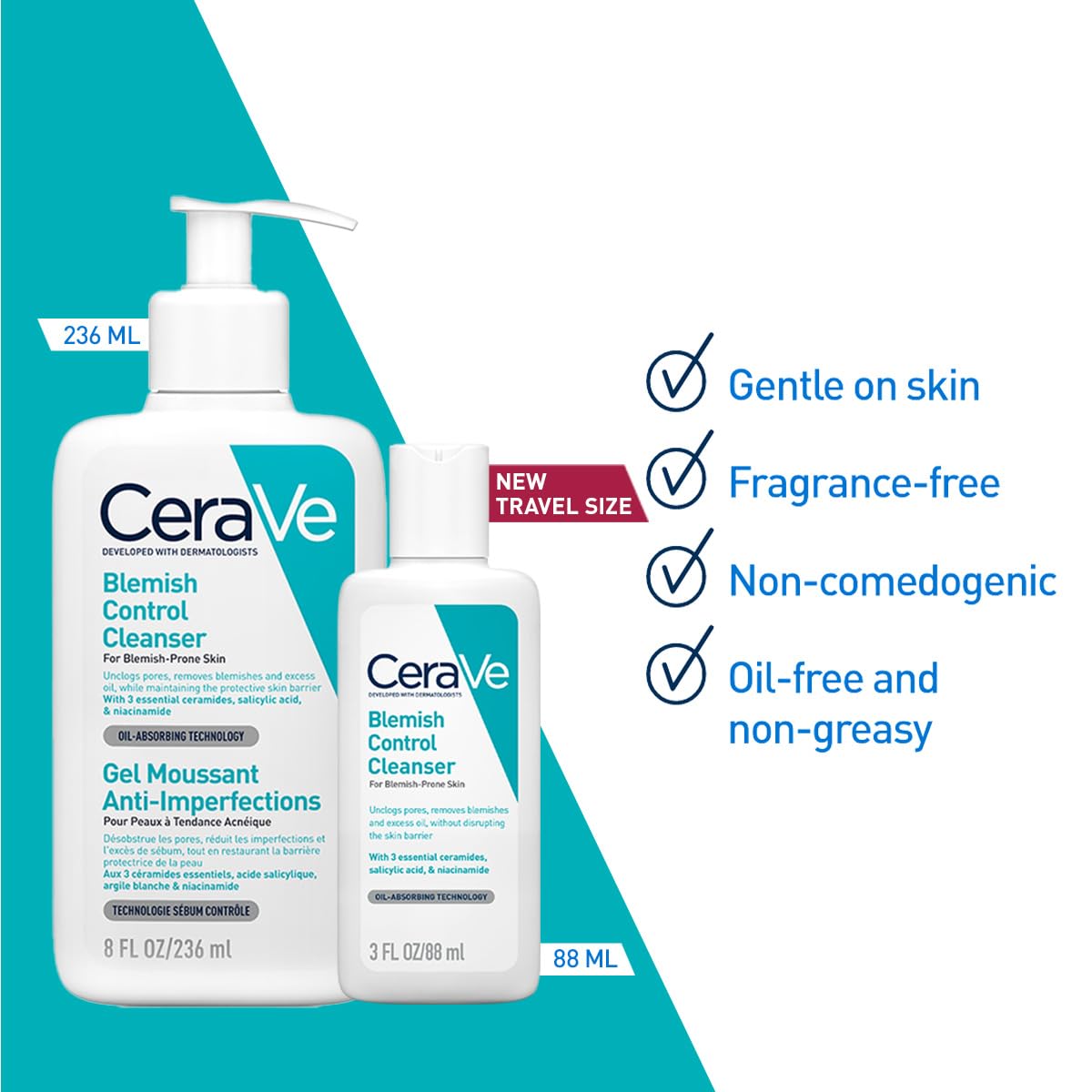 CeraVe CeraVe Blemish Control Cleanser 88ml