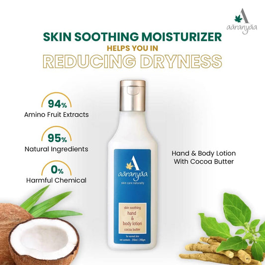Aaranyaa Hand & Body Lotion Cocoa Butter (250 ml)