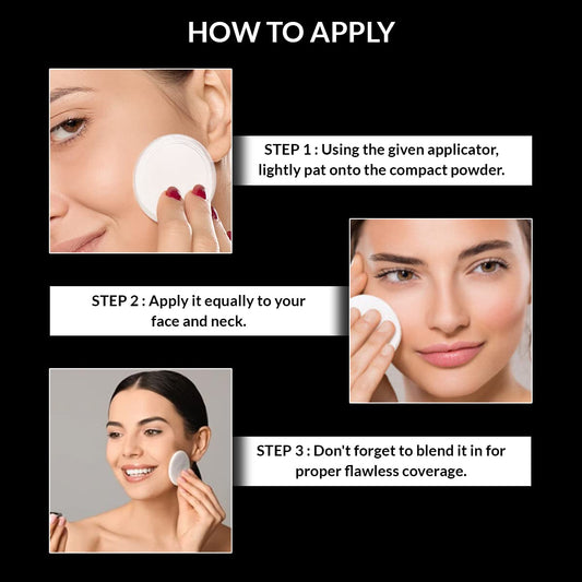 Star Cosmetics Photo Fix Matte Finish 2 In 1 Powder Foundation Personal & Professional Long Lasting Water Proof Highly Pigmented Full Coverage Face Make Up Foundation For All Skin Types | 9g