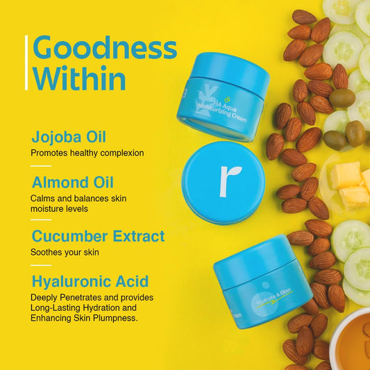 Rivona Skin Moisturizer (Aqua Blue, 50 g)