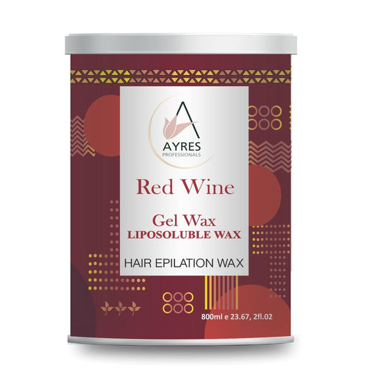 Ayres Professionals Liposluble Wax for Smooth Hair Removal | Wax for Men & Women | Wax for All Skin Types (800 ml)