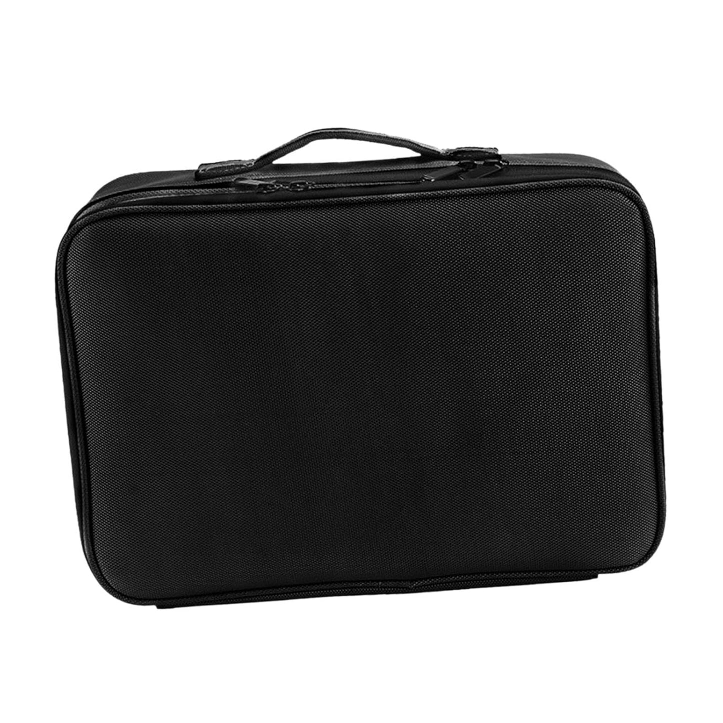 LR Decor E-Shop Cosmetic Storage Bag Portable Waterproof Travel Convenient Black Makeup Case M Health & Beauty Makeup Bags & Cases