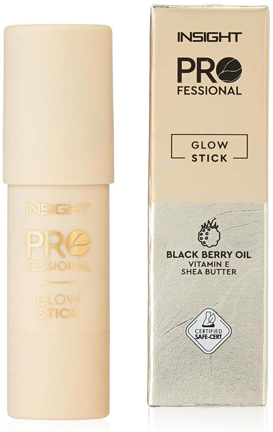 NSIGHT Professional Glow Stick Glowly Finish | Cream to Powder Texture | Easily Blendable,Travel Friendly - 8.5gm