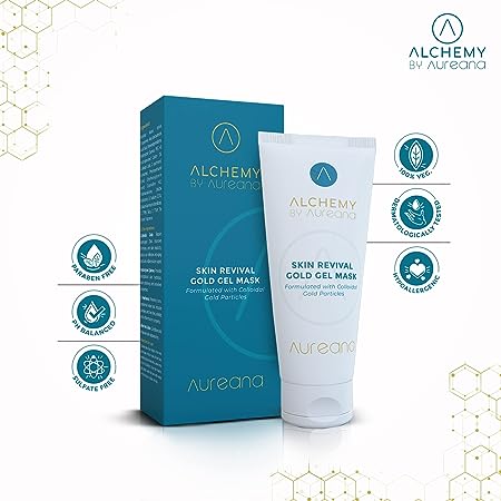 Alchemy By Aureana Skin Revival Gold Gel Mask with Colloidal Gold Particles | 50g