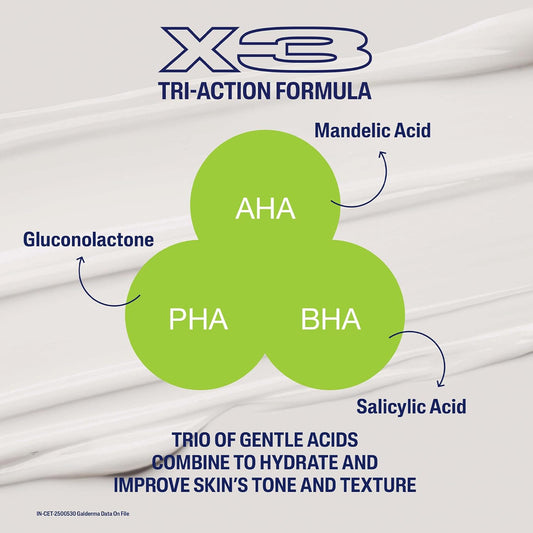 Cetaphil Gentle Daily Exfoliating Lotion With Salicylic Acid For Oily Acne Prone Skin (236ml)