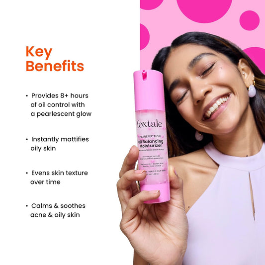 Foxtale Oil Balancing Moisturizer with Niacinamide & Cica