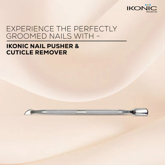 Ikonic Basics Nail Pusher & Cuticle Remover IKB-713C