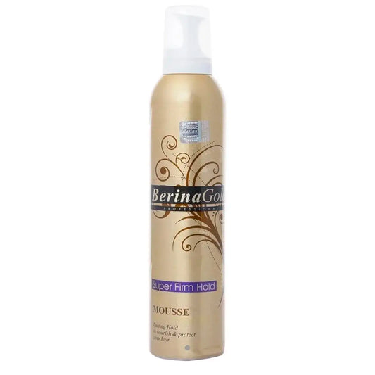 Berina Professional Hair Mousse Adds Volume and Texture, 300ml
