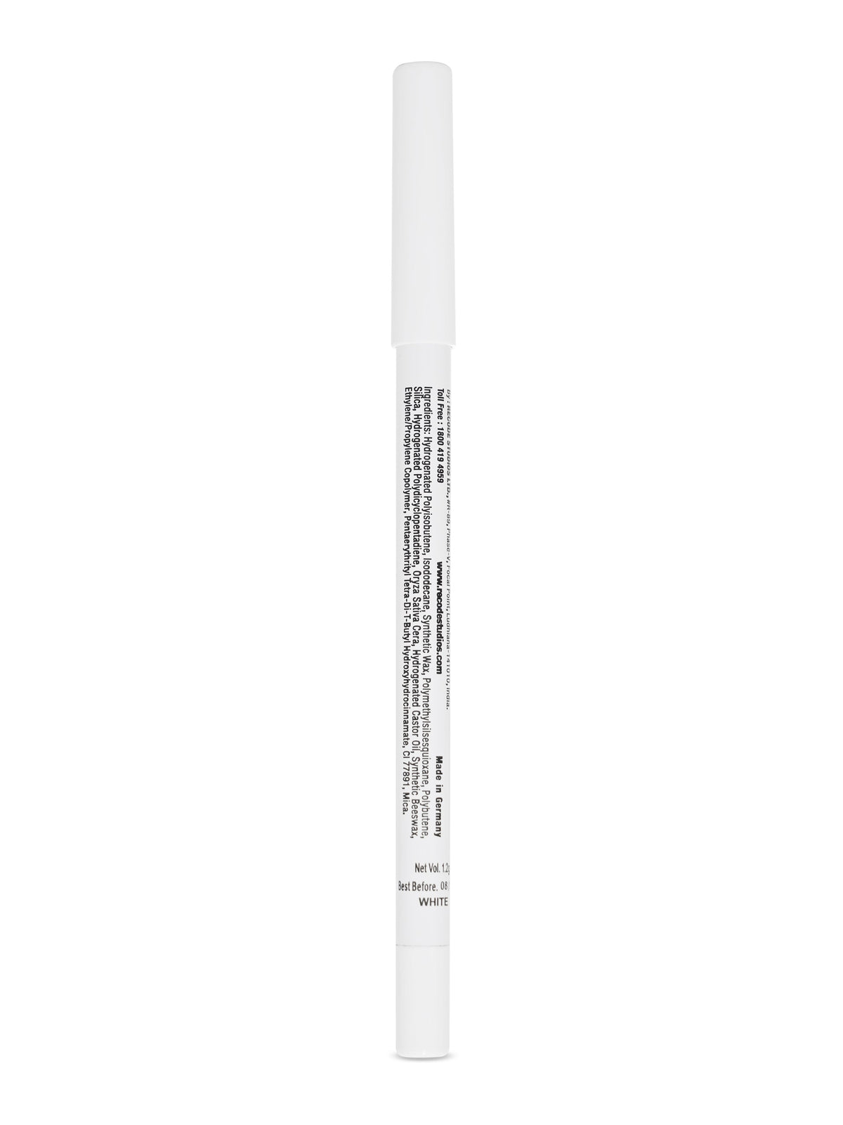 Recode White Kohl Kajal Pencil (Made in Germany) All That She Wants 1.20 G
