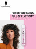 TAFT Schwarzkopf Curl Hold 3 Hair Mousse, For Long Lasting Curls, Weather-Proof Formula With No Stickiness, Heat Protection And Shine, Silicone Free, Lightweight Styler To Controls Frizz, 200Ml