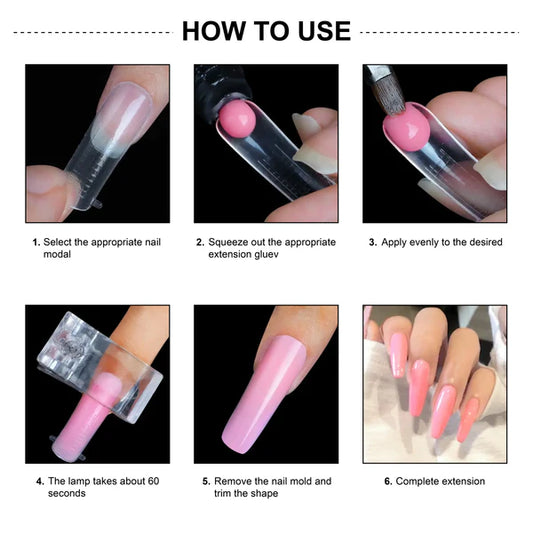 Shills Professional Poly Gel Tips 100pcs