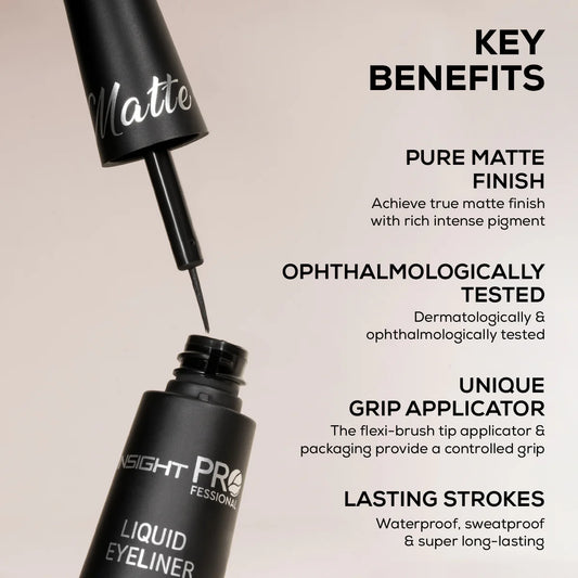 Insight Professional Matte Liquid Eyeliner (3g)