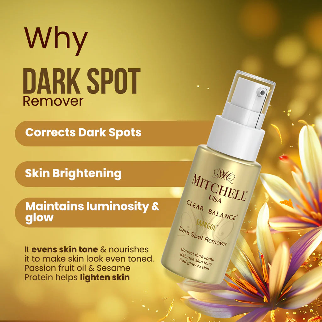 Mitchell USA Clear Balance SAFFRON Dark Spot Remover (30ml)