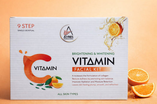 Ayres Professionals Brightening & Whitening Vitamin C, Facial Kit | 670g