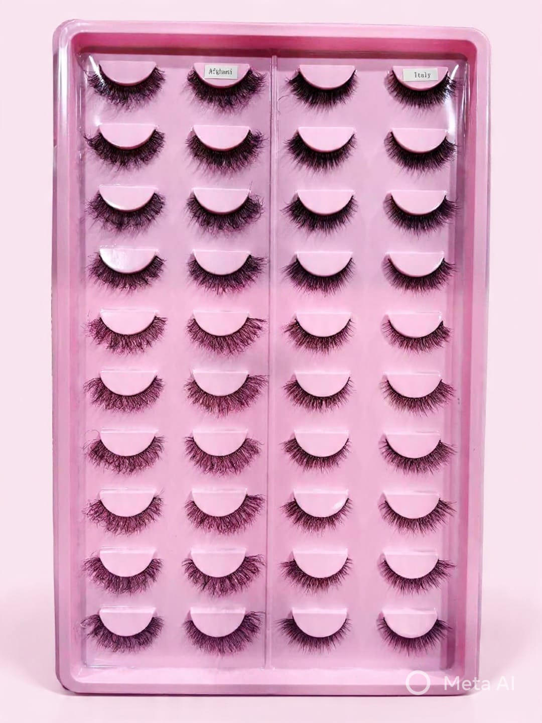 Moiza Studios Moiza Mynk Lashes Set Of 20 Afghani & Italy Eye Lashes