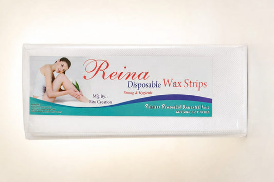 Moiza Studios Reina Disposable Wax Strips Strong & Hygienic (White)