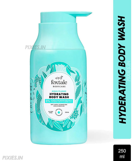Foxtale Hydrating Body Wash|With Hyaluronic Acid & Ceramides (250 ml)