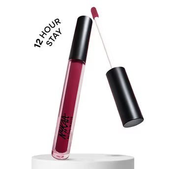 Nykaa All Day Matte Waterproof, Transfer Proof, 12H Liquid Lipstick 2.1ml