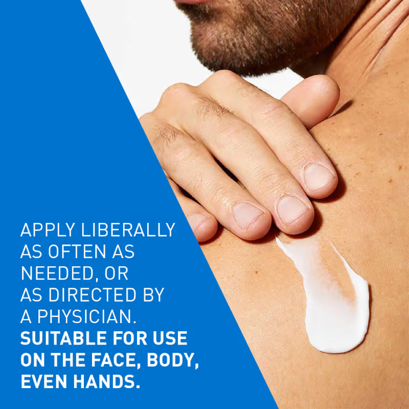 CeraVe Moisturizer Cream For Dry Skin With Ceramides & Hyaluronic Acid For Barrier Repair