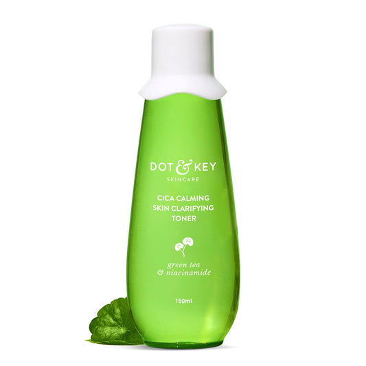 Dot & Key Cica Calming Skin Clarifying Toner With Niacinamide & Green Tea, Acne & Oil Control