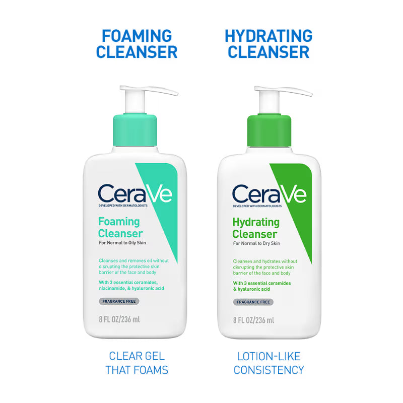 CeraVe Foaming Cleanser For Normal To Oily Skin