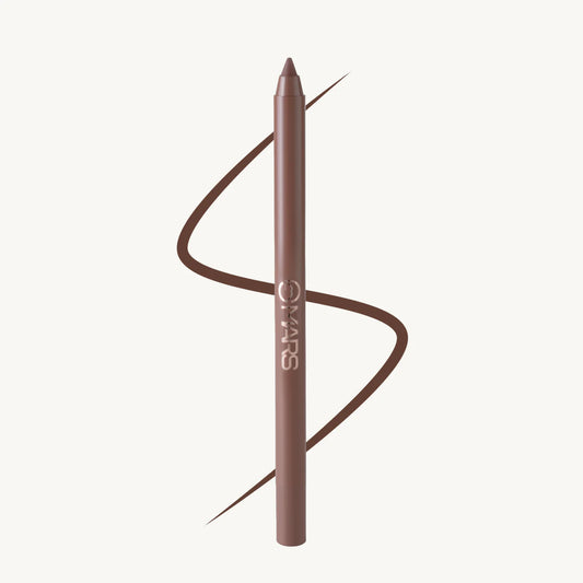 MARS Won't smudge Won't budge Smooth Glide Kajal | Long Stay & Waterproof (1.4g) (01-Golden Hour Matte)