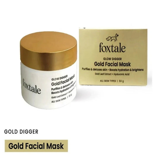 Foxtale – Glow Digger Gold Facial Mask (50g)