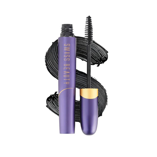 Swiss Beauty Bold Eyes Super Lash Mascara Waterproof - Black (7.5ml)