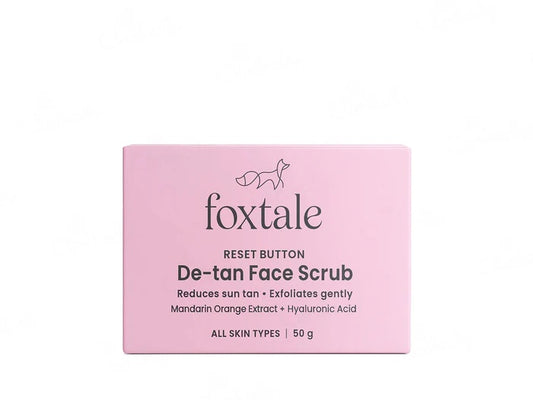 Foxtale De-Tan Face Scrub (50 g)