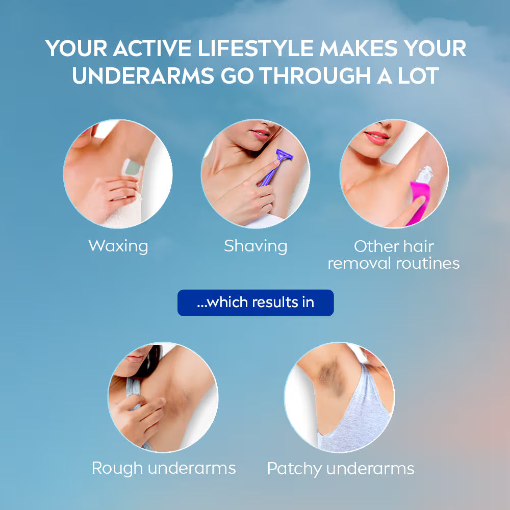 NIVEA Natural Glow Even Toned Vit C & 0% Alcohol Deo Underarm Roll On 72Hr Active Protection (25ml)