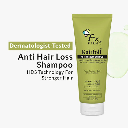 Fix Derma Kairfoll Anti Hair Loss Shampoo | Vital Amino Acids to Revitalize and Promote Hair Growth