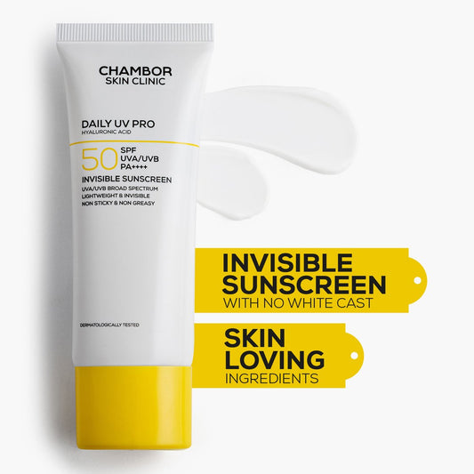CHAMBOR Skin Clinic Daily UV Pro Invisible Sunscreen SPF 50 - 50g